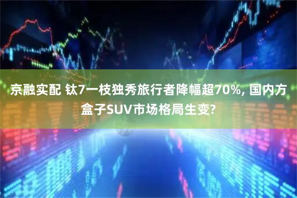 京融实配 钛7一枝独秀旅行者降幅超70%, 国内方盒子SUV市场格局生变?